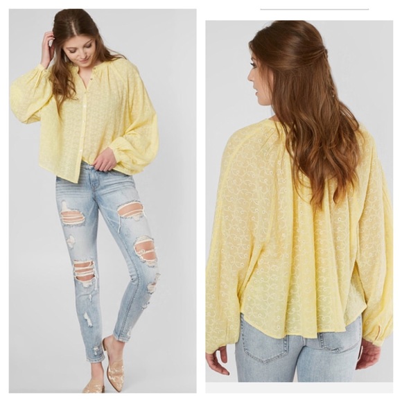 Free People Tops - nwt // free people down from the clouds